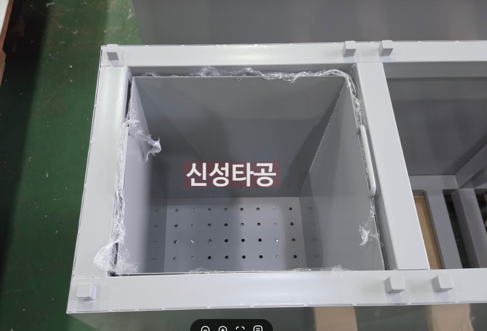 철판 쓰레기통 분리수거함 5