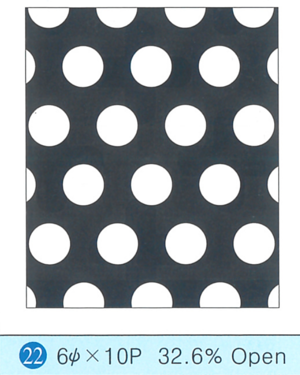 22번 6φ × 10P